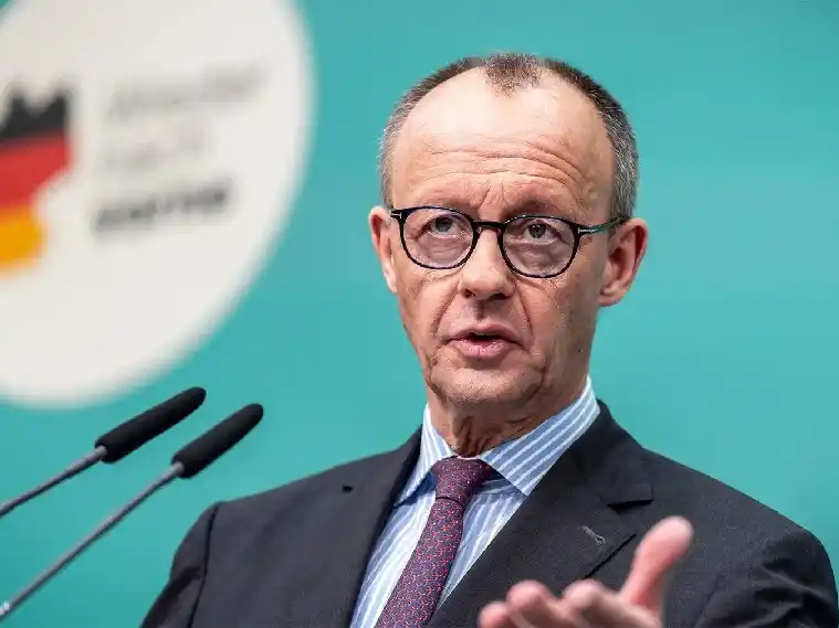 Friedrich Merz, canciller alemán.