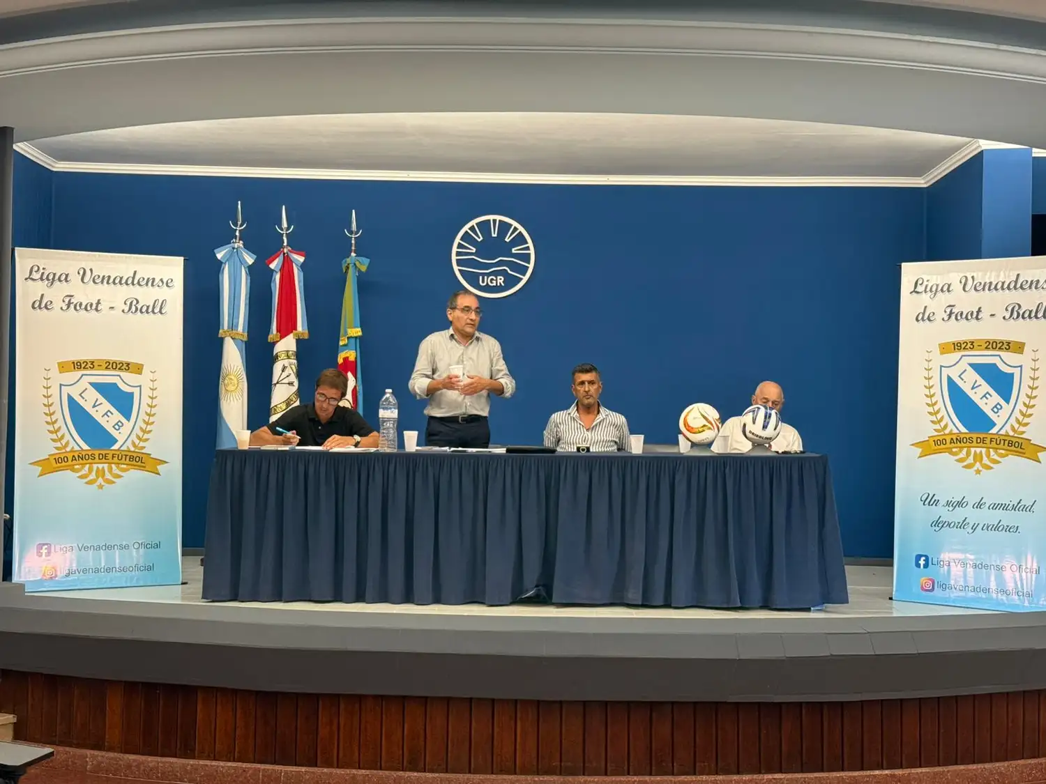 La Liga Venadense de Foot-Ball tuvo su Asamblea General Ordinaria. Foto: gentileza