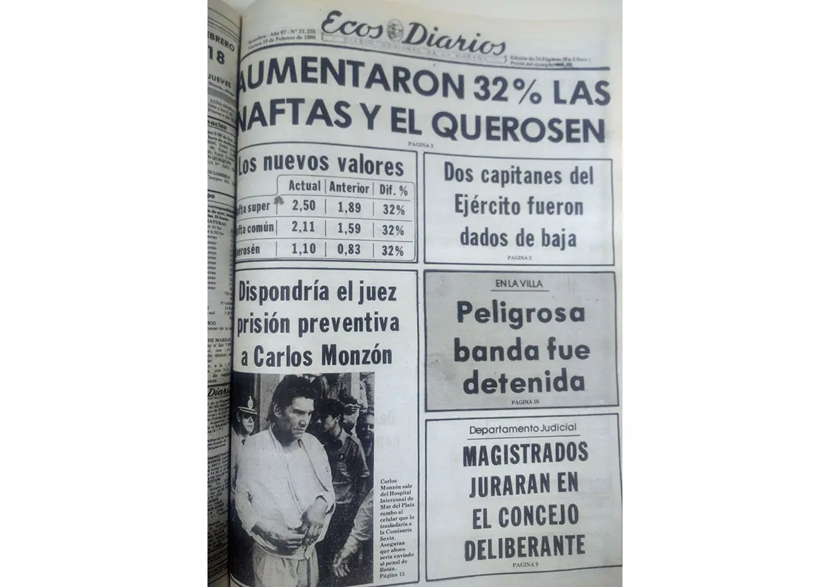 Viernes 19 de febrero de 1988