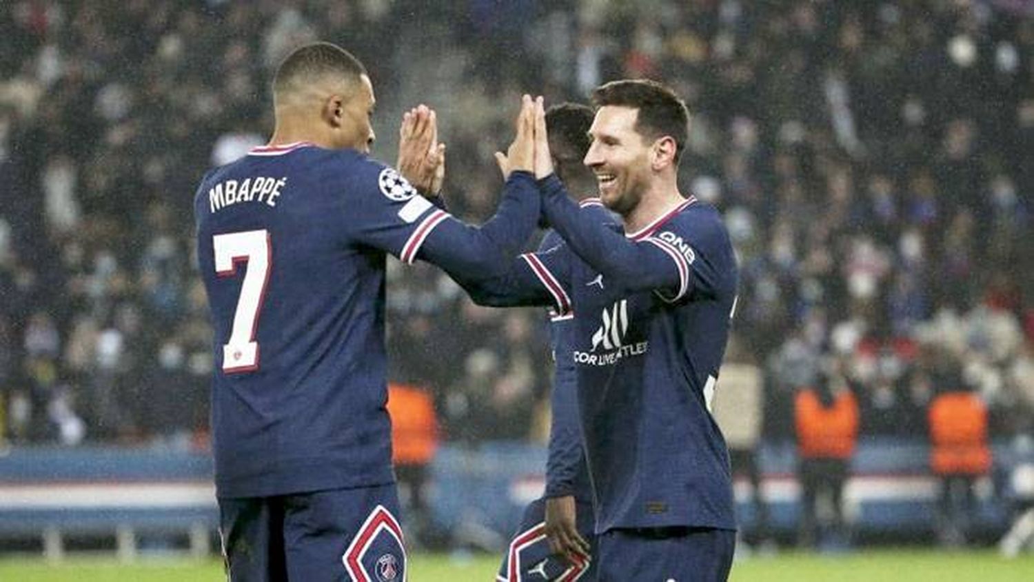 Con show de Messi y Mbappé, PSG goleó  a Club Brujas, por la Champions League