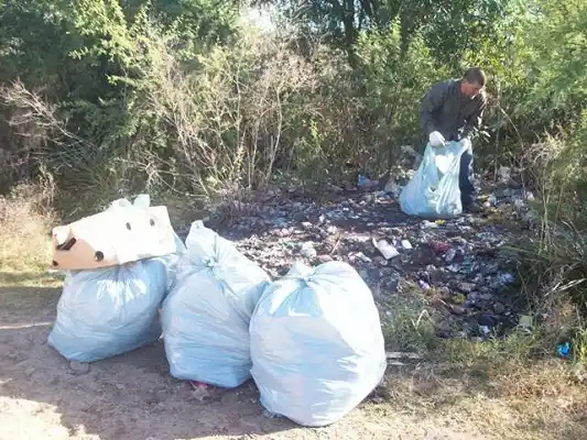 Se limpiaron 11 microbasurales durante noviembre