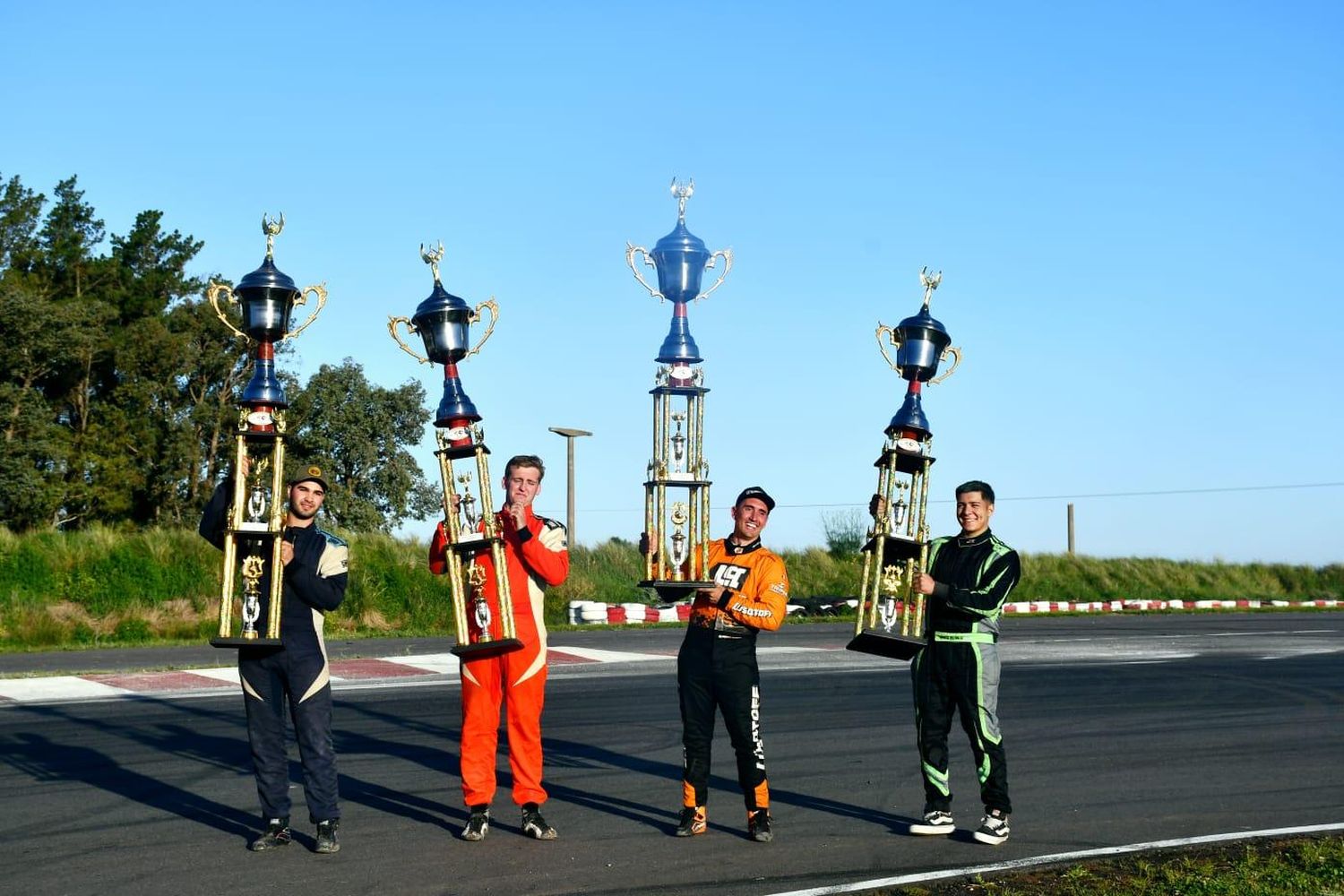 FOTO NACHOFOX PRENSA Vivarelli, Yané, Pérez Bravo y Waldbillig; campeones de las Mayores.