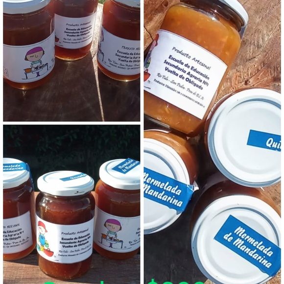 La escuela agraria vende dulces caseros elaborados por sus alumnos
