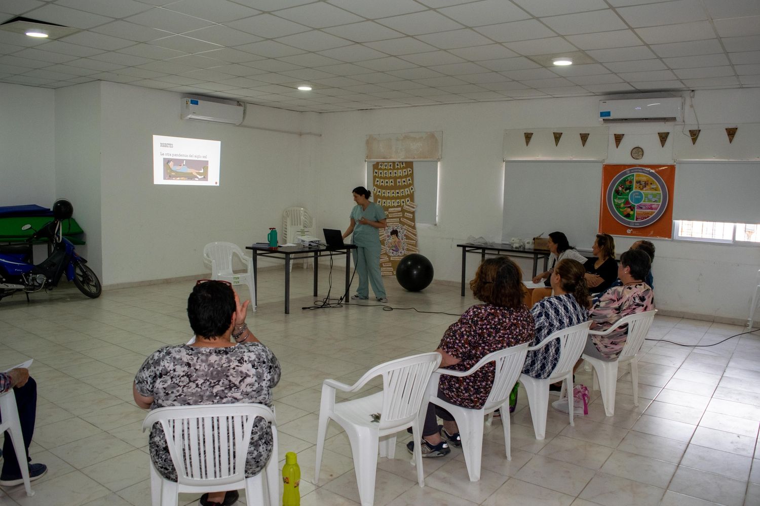 Se realiza un Taller de Diabetes en el CIC 2