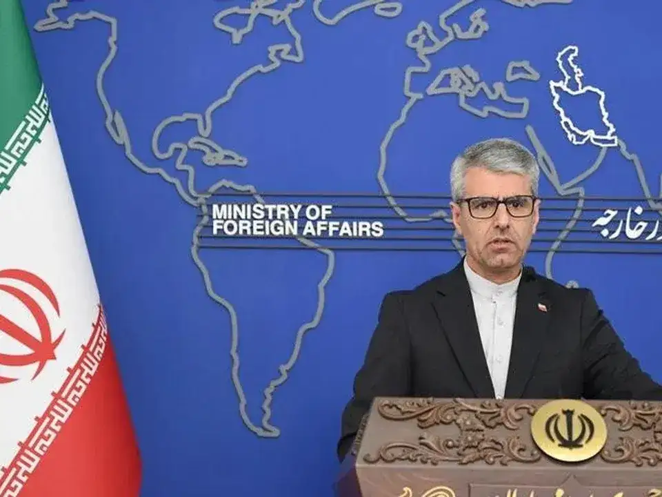 Esmaeil Baghaei, portavoz del Ministerio de Asuntos Exteriores de Irán.