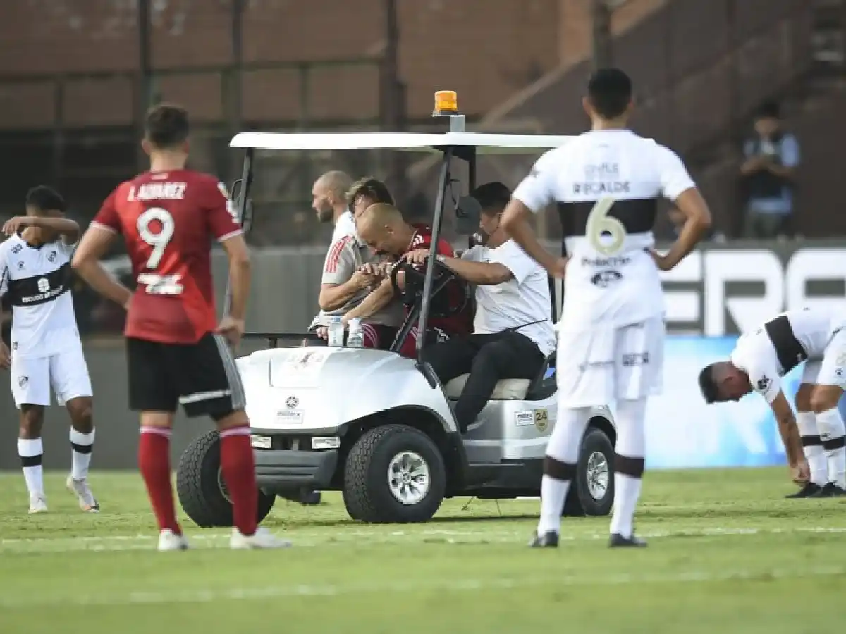 Así fue la durísima caída y fractura de Pinola