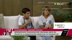 Representante tandilense que conforma parte del equipo Argentino de Taekwon-Do