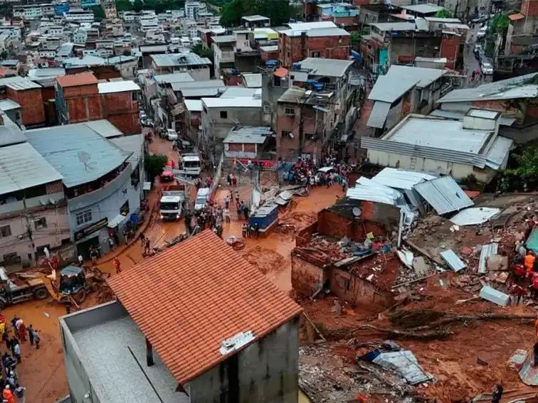Asciende a 64 la cifra de muertos por las fuertes lluvias en Brasil