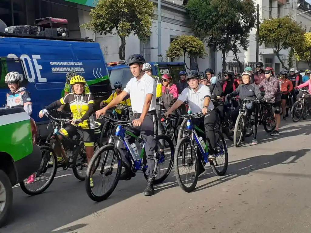 Organizan una bicicleteada de 50 km en Escobar 