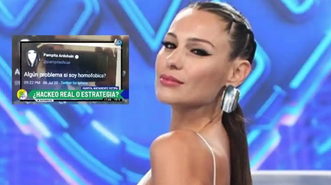 Los polémicos tweets que aparecieron en la cuenta de Pampita