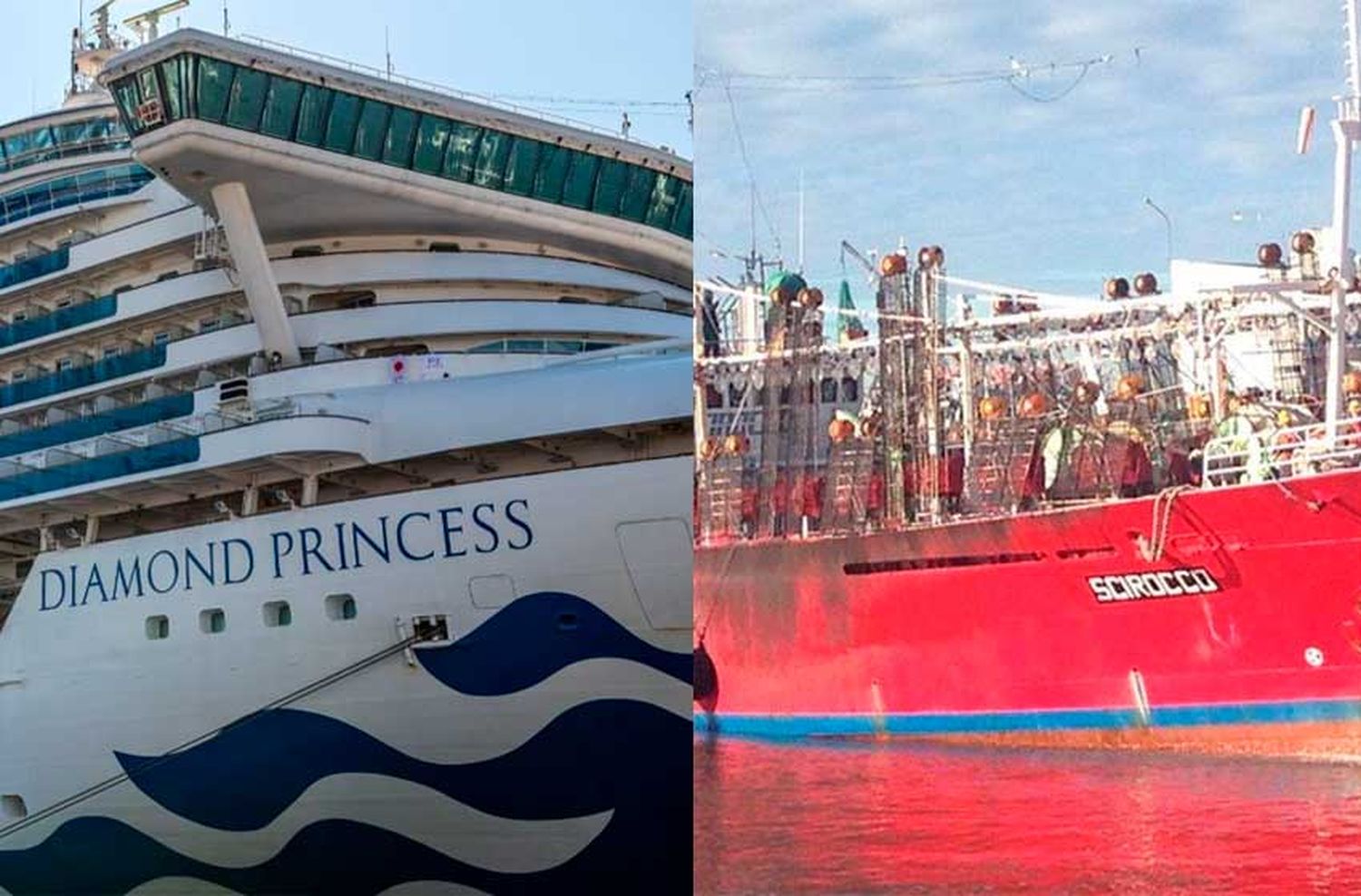 Coronavirus: el Scirocco y la sombra del crucero “Diamond Princess”