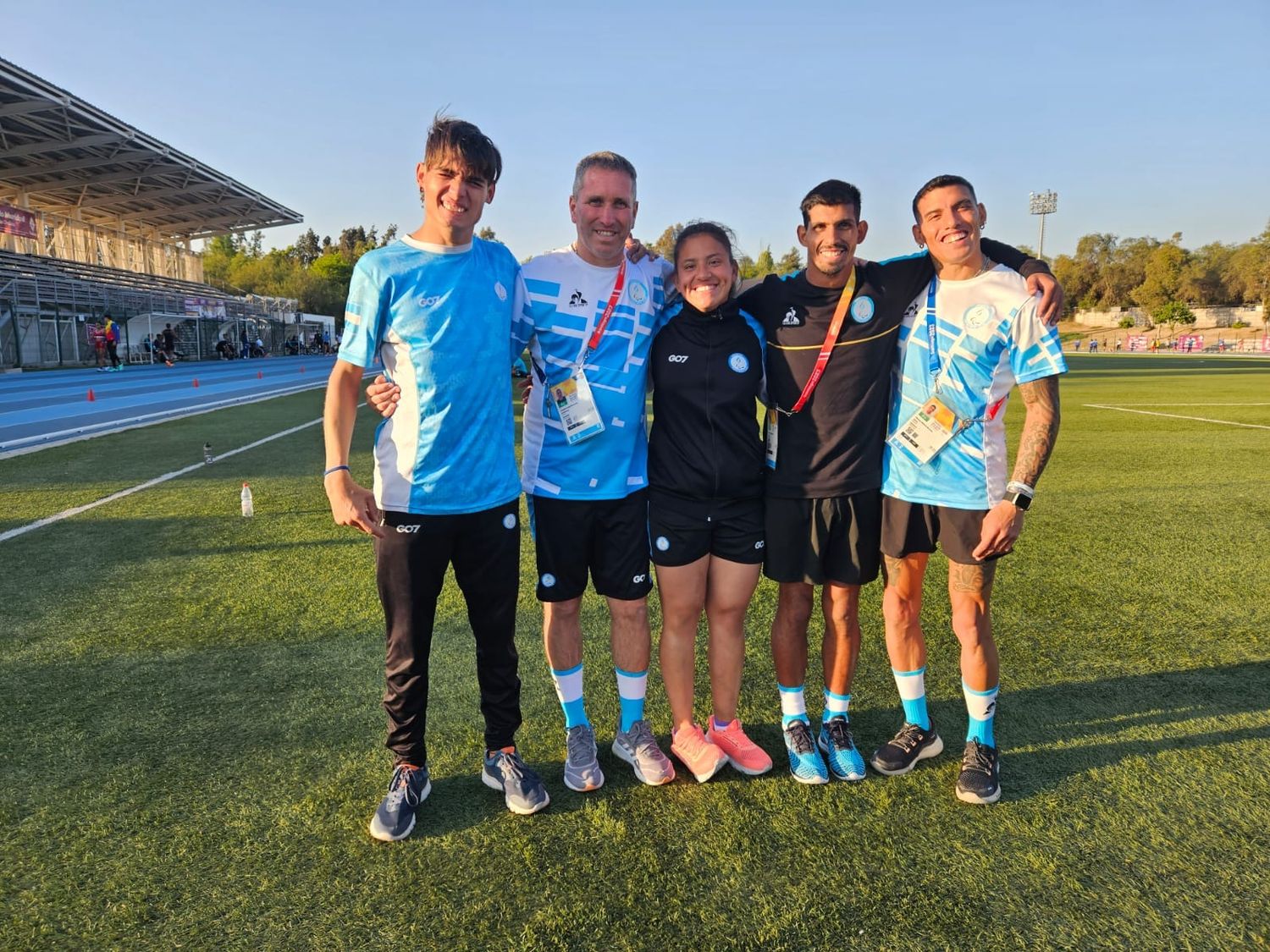 Sergio Markieviche, Ariel González, Araceli Rotela, Diego Martín González y Hernán Barreto