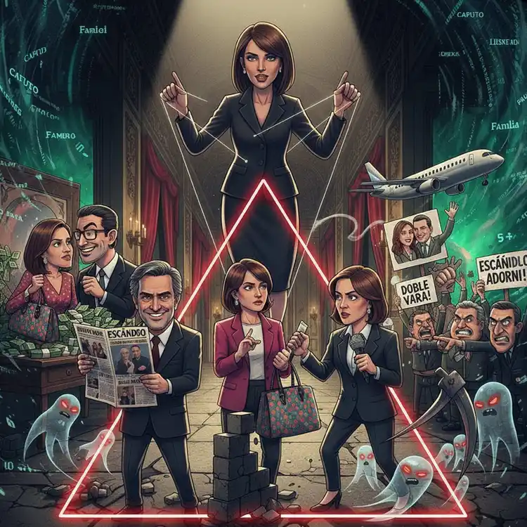 Karina sostiene a Adorni y creen que Caputo busca separar a los Milei