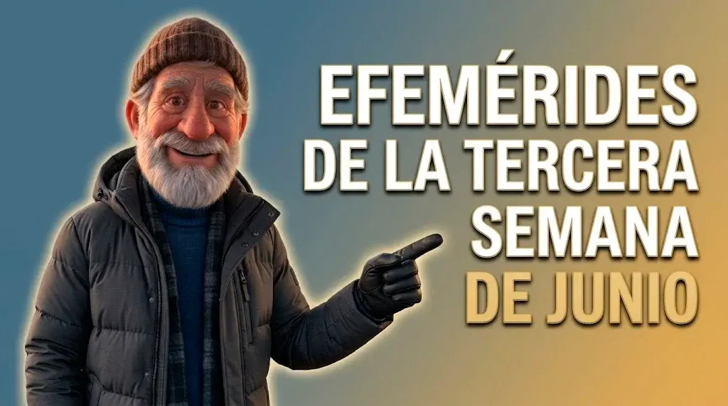 Obel nos cuenta las efemérides de la tercera semana de junio