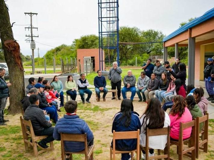 El vicegobernador Solís comenzó una 
recorrida por el Centro Oeste provincial