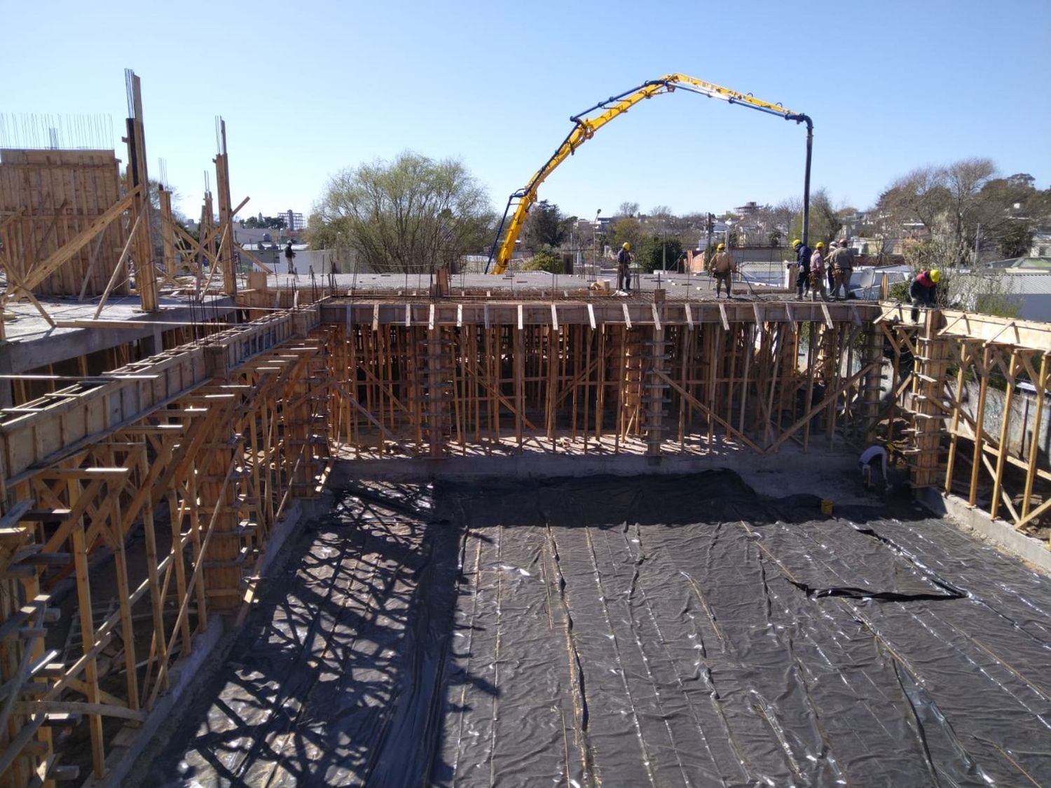 Avanzan las obras de construcción del edificio del Conservatorio y el IPAT