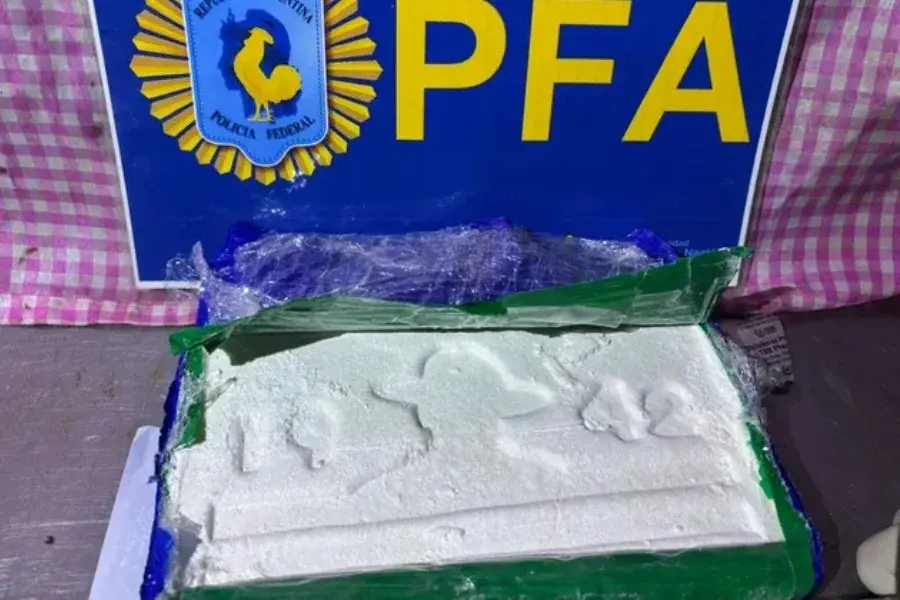 Un operativo en Las Flores terminó con 13 detenidos y el secuestro de ladrillos de cocaína con un sello particular