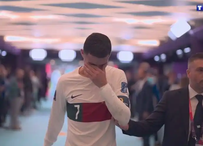 Marruecos dio el golpe: El árbitro bahiense Tello fue criticado por Portugal en el último partido de Ronaldo en un mundial