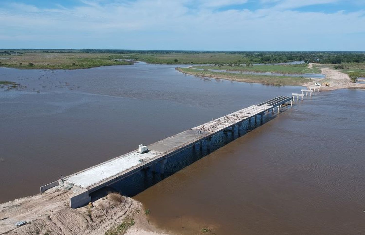 Cada vez más cerca de conectar Puerto Ocampo con Bella Vista