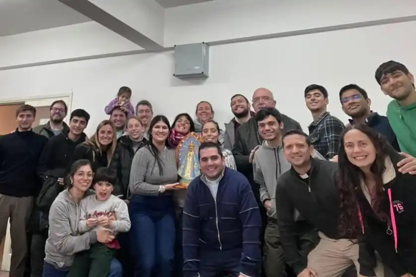 Durante la reunión, el presbítero Lucas Di Leva expuso una síntesis del camino recorrido y de los principales aportes surgidos en este período.