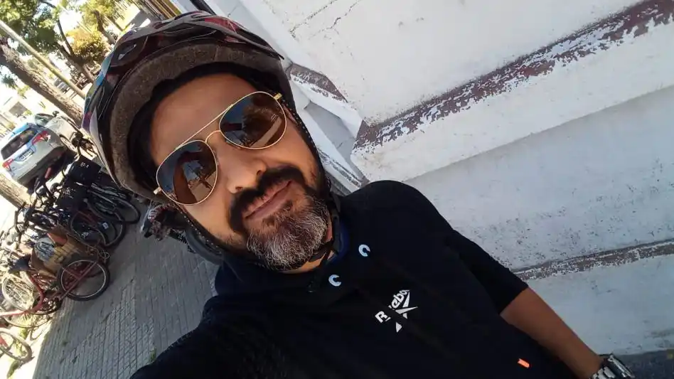 De Rosario a Necochea, en una bici sin cambios y con freno a contrapedal