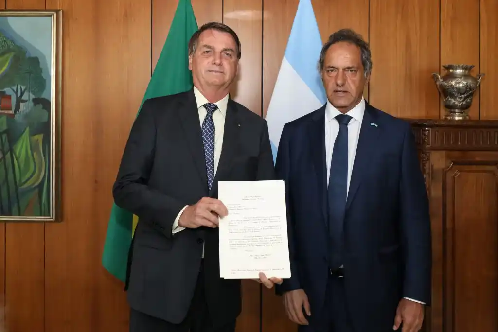Bolsonaro dijo que quiere lo mejor para Argentina y espera reunirse con Fernández