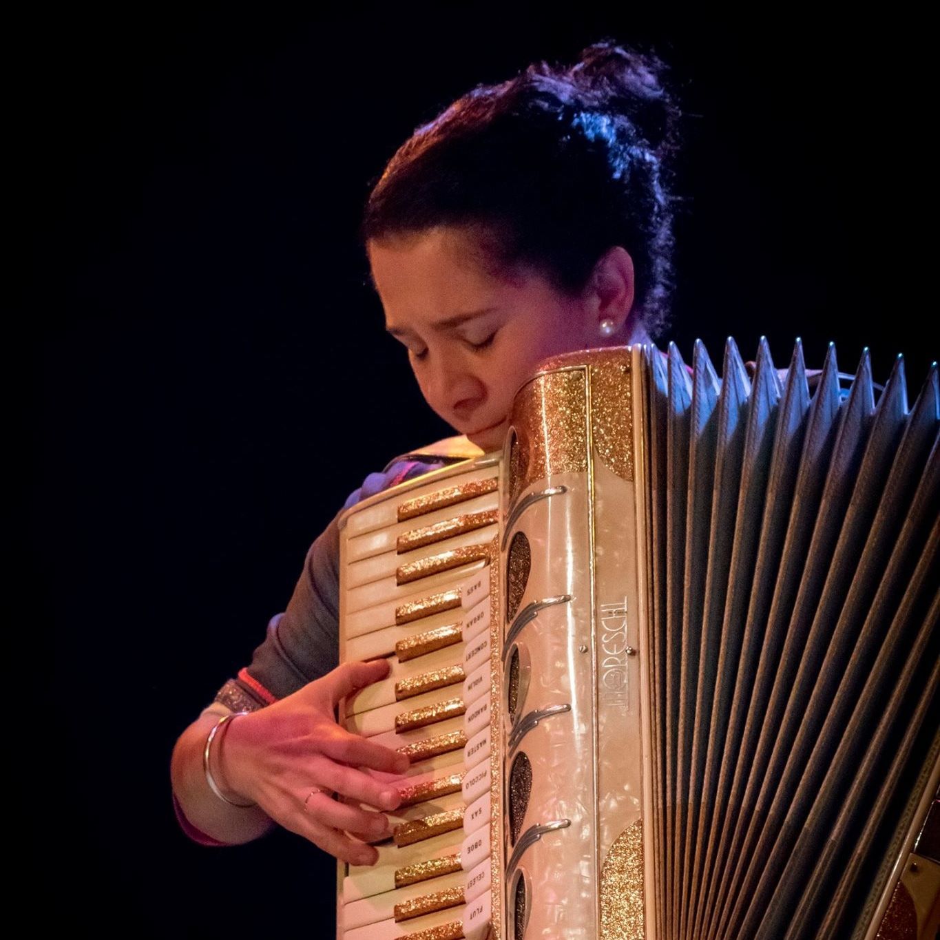 Mariela Campodónico en "ASTOR 100"