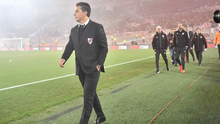 Marcelo Gallardo definió los once  de River para recibir a Libertad en busca del pase a cuartos de final