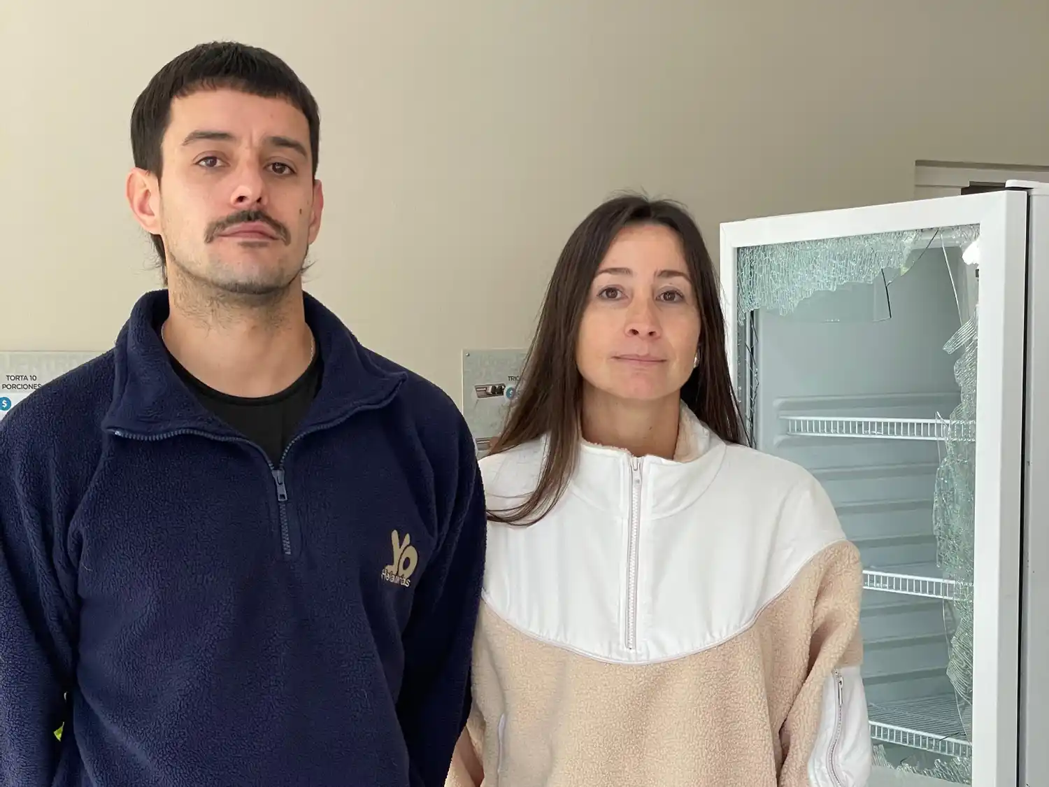 En menos de dos semanas, robaron por segunda vez a Yo Helados Melisa y Matías Chiavassa - 1