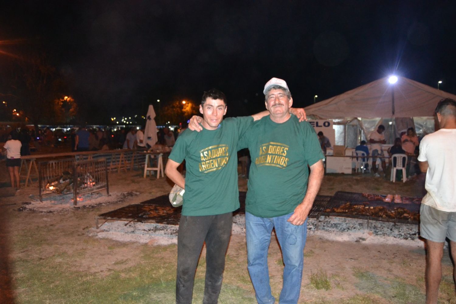 Jorge Domingo Labrinchuck, ganador del mejor asado