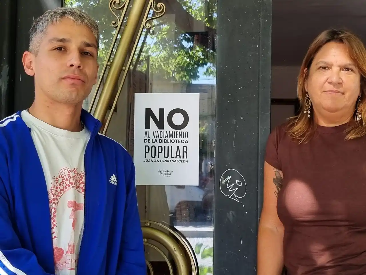 Daniel Fernández y María Salceda, referentes de la Salceda, contaron detalles de la situación.