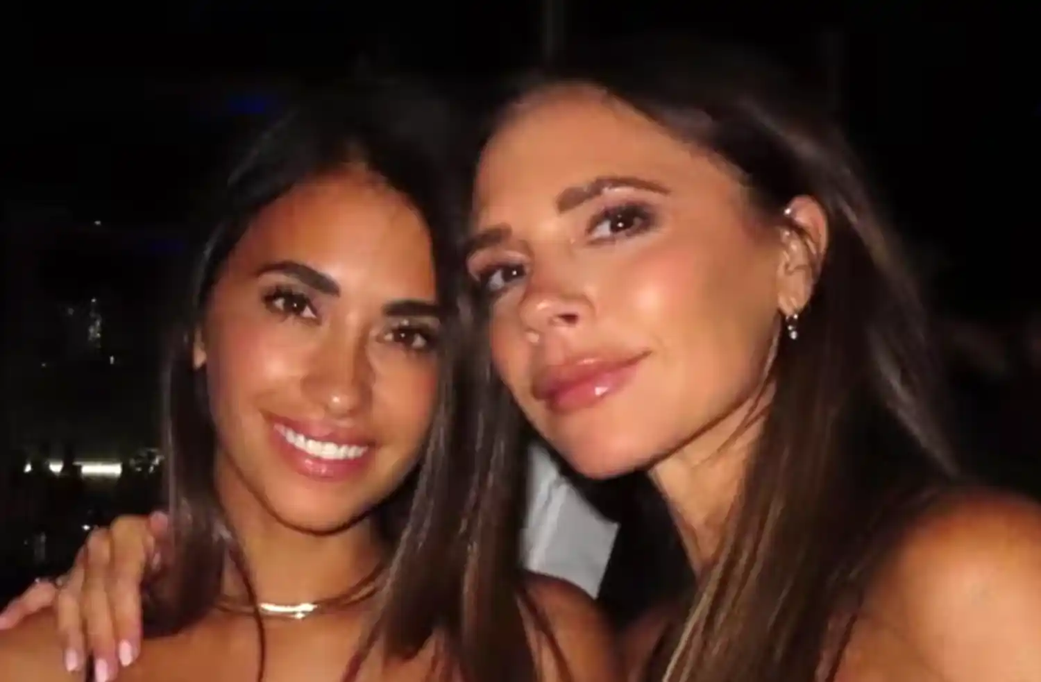 La foto especial que Antonela Roccuzzo le dedicó a Victoria Beckham en el día de su cumpleaños