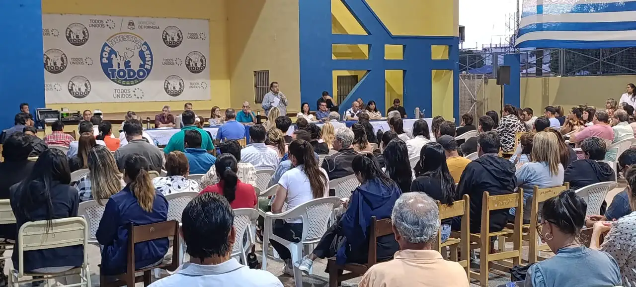 Previo al Opngt, se reunieron vecinos del San Francisco y autoridades provinciales