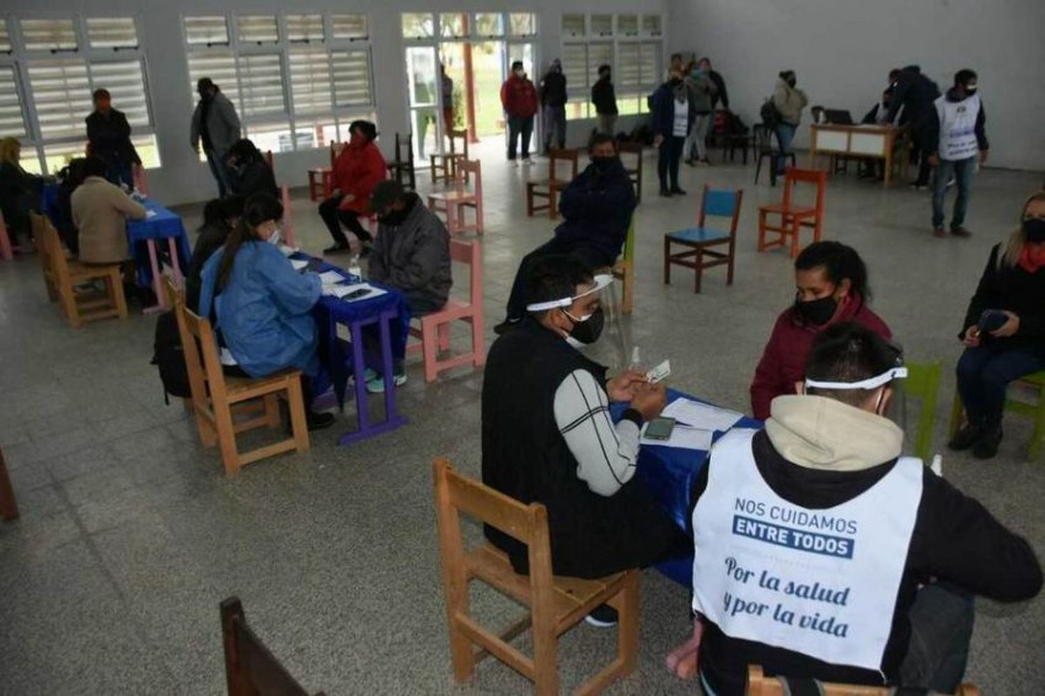 Con alegría, más formoseños recibieron la vacuna contra la covid-19 en el interior