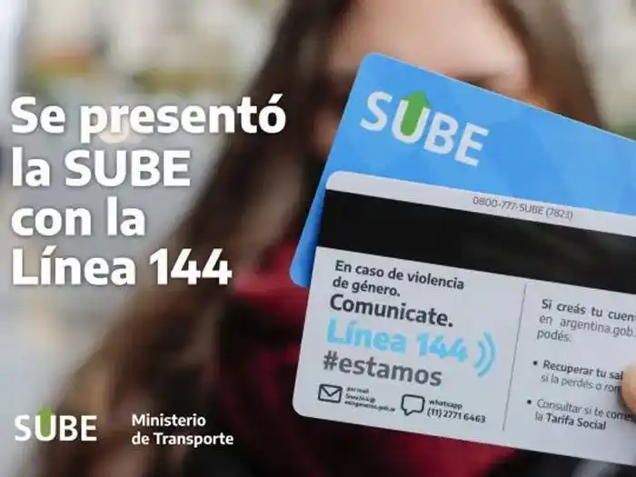 SUBE SE SUMA A LA CAMPA�A DE DIFUSI�N DE LA LÍNEA 144