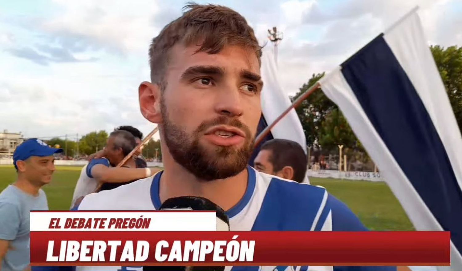 ¡Libertad campeón! Lo goleó a Sportiva con autoridad y todavía siguen los festejos