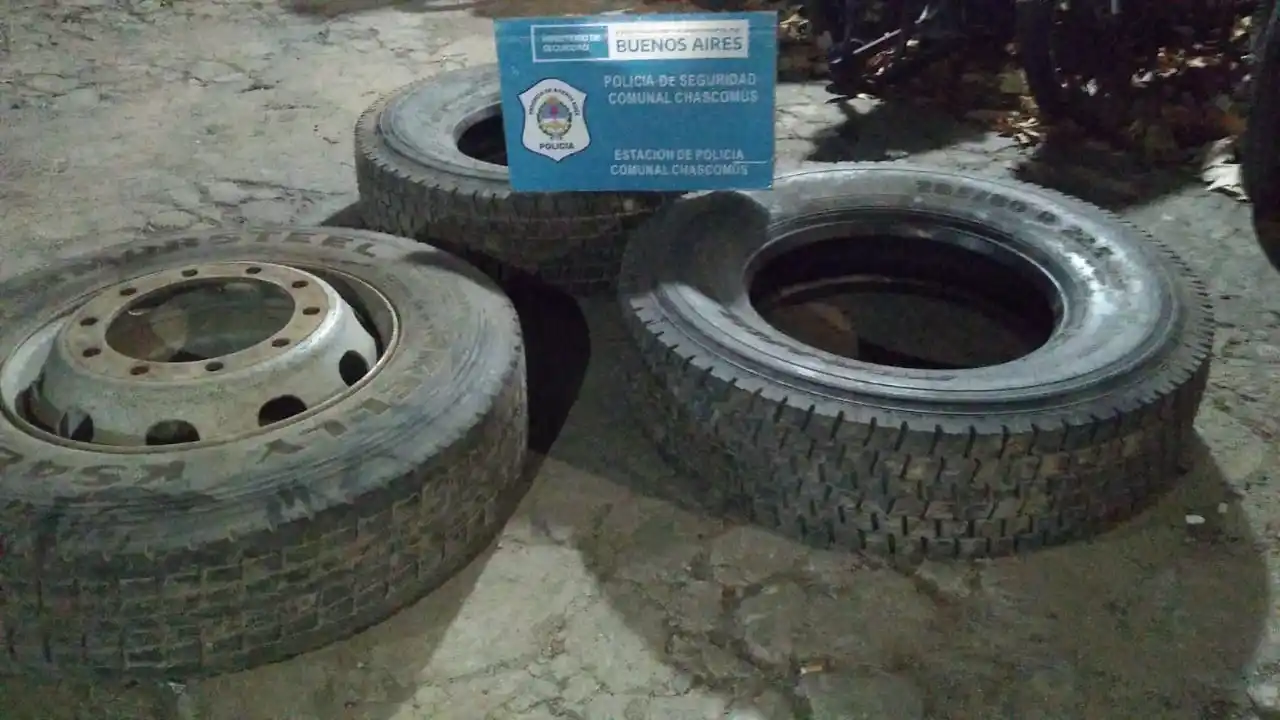 Tras operativo policial, recuperaron tres ruedas robadas en Chascomús