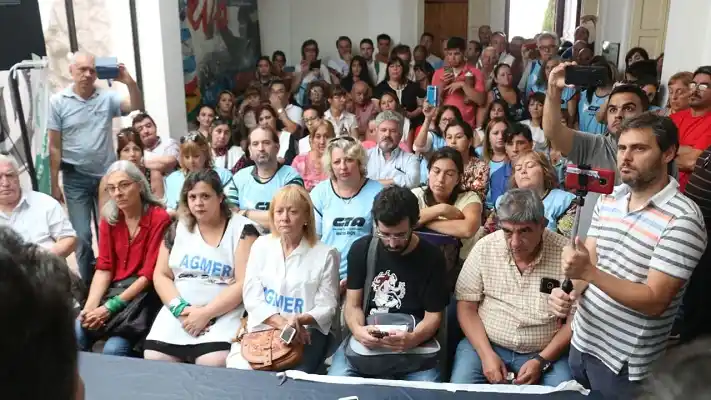 La CTA Entre Ríos y la CGT anunciaron una gran movilización