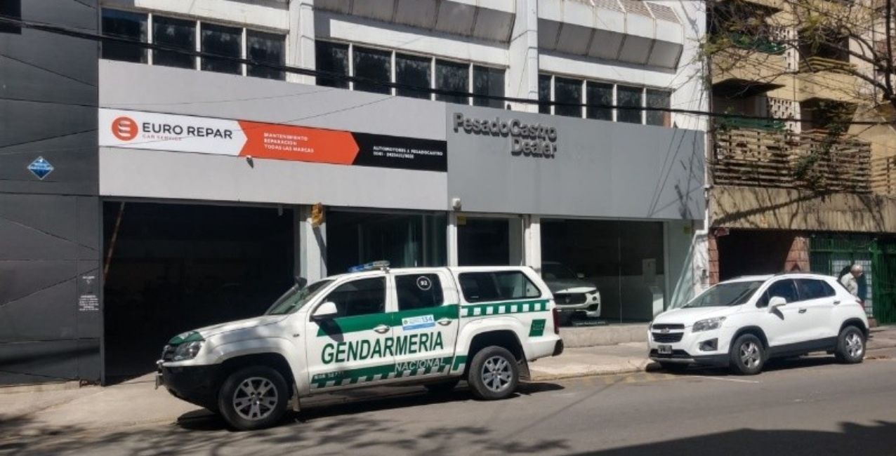 Lavado de dinero. allanan una concesionaria del microcentro rosarino