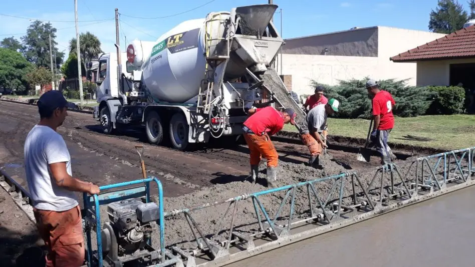Se completa la pavimentación de seis cuadras en el sector sur 