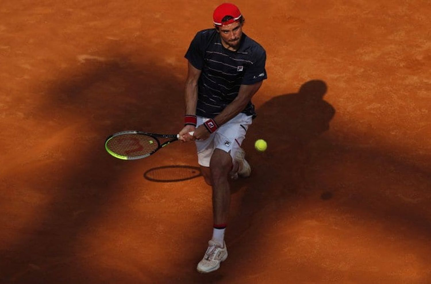 Pella ganó y dio el primer paso en Roland Garros