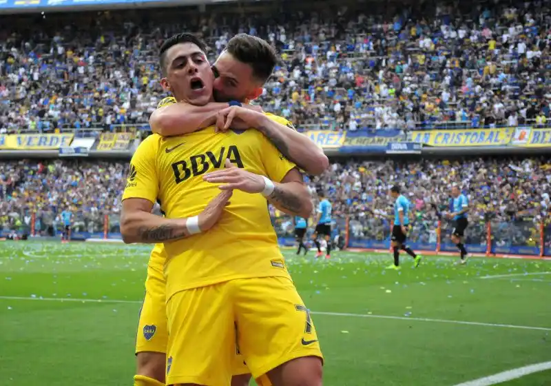 Boca goleó 4-0 a Belgrano