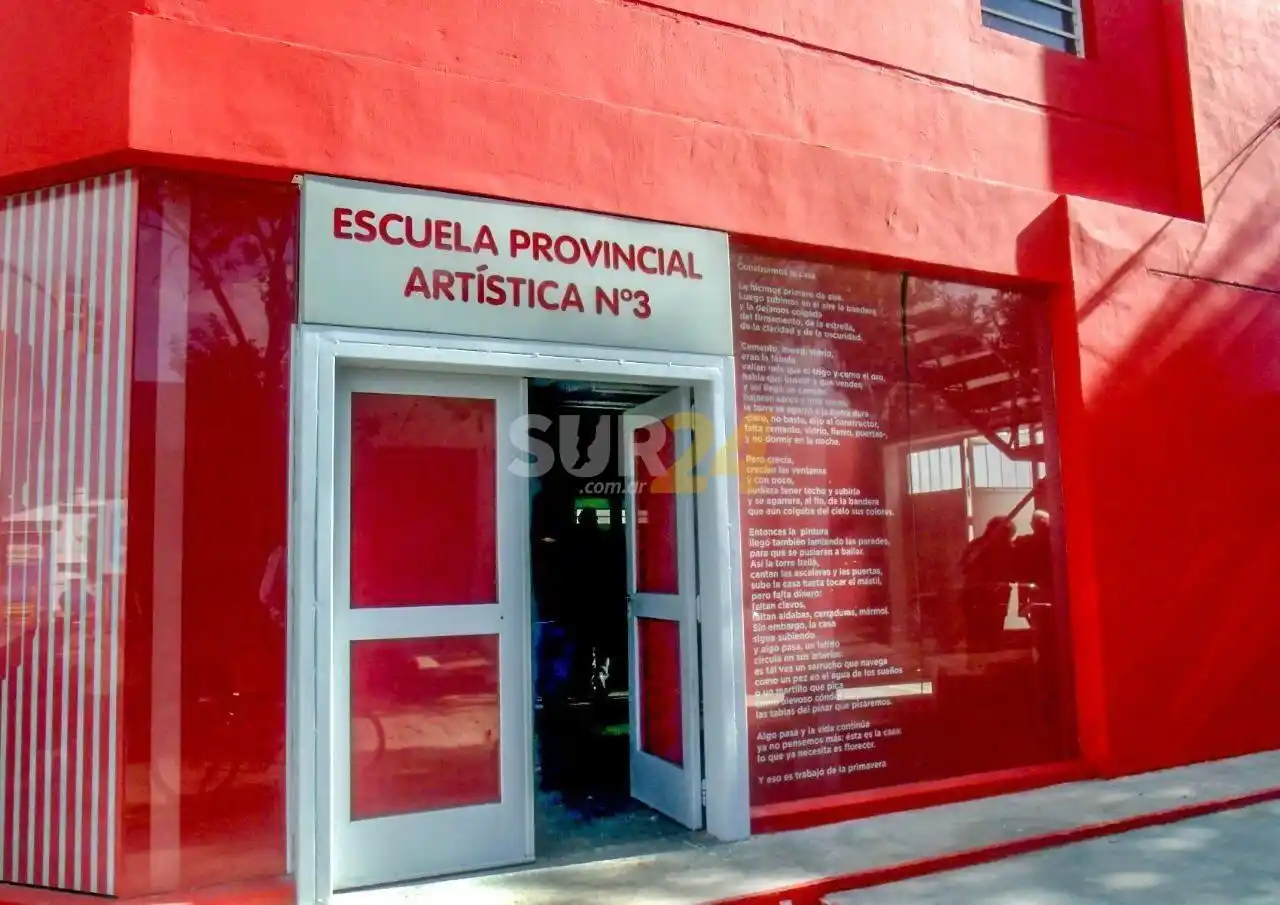 El senador Enrico pide avances en el proyecto del nuevo edificio de la Escuela de Arte de Venado Tuerto