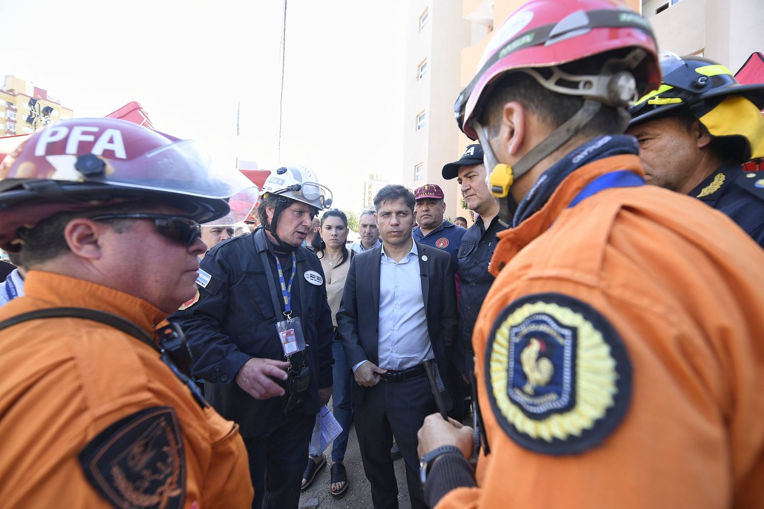 kicillof bomberos gesell