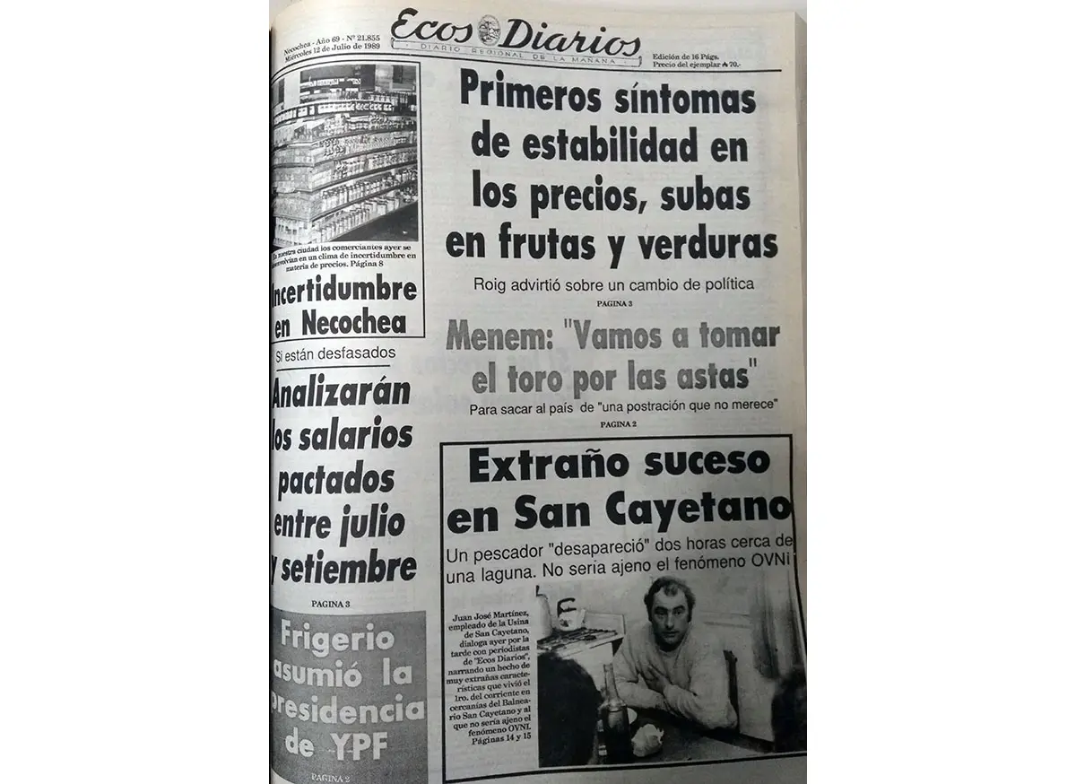 Miércoles 12 de julio de 1989