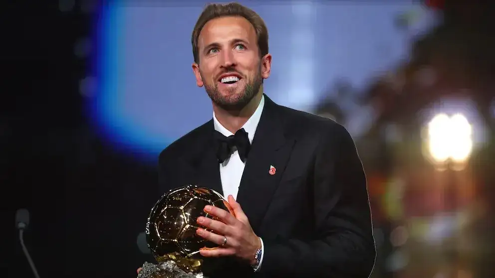 Harry Kane ganó el Balón de Oro 2026 al imponerse sobre Lionel Messi, Lamine Yamal y Kylian Mbappé