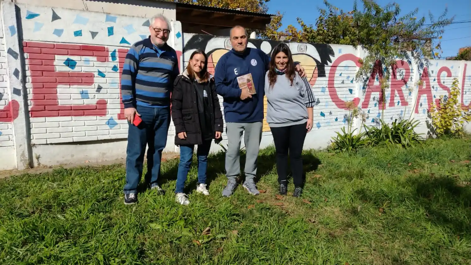 Miguel Gigena, Victoria Martínez, Álvaro Castiñeira y Silvina Latorre.