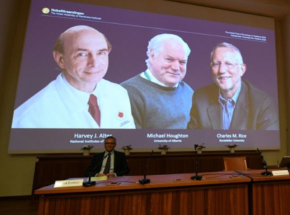 Premio NOBEL de MEDICINA para investigadores que descubrieron el virus de la Hepatitis C