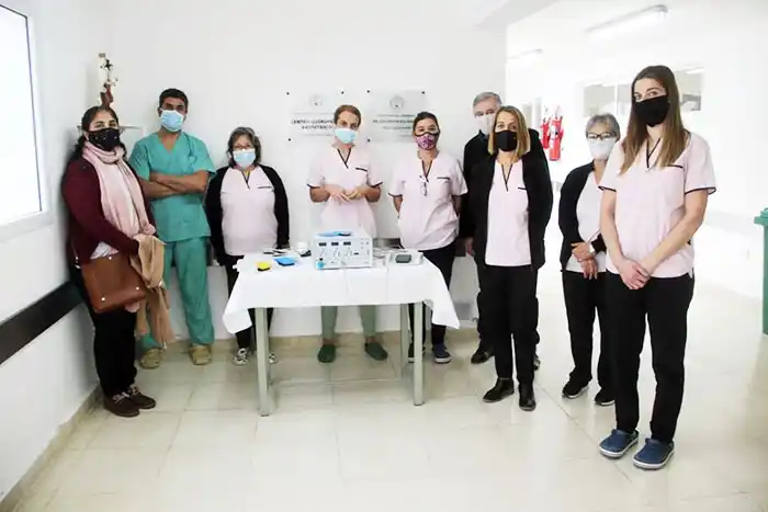 Donaron un electrobisturí  para el hospital municipal