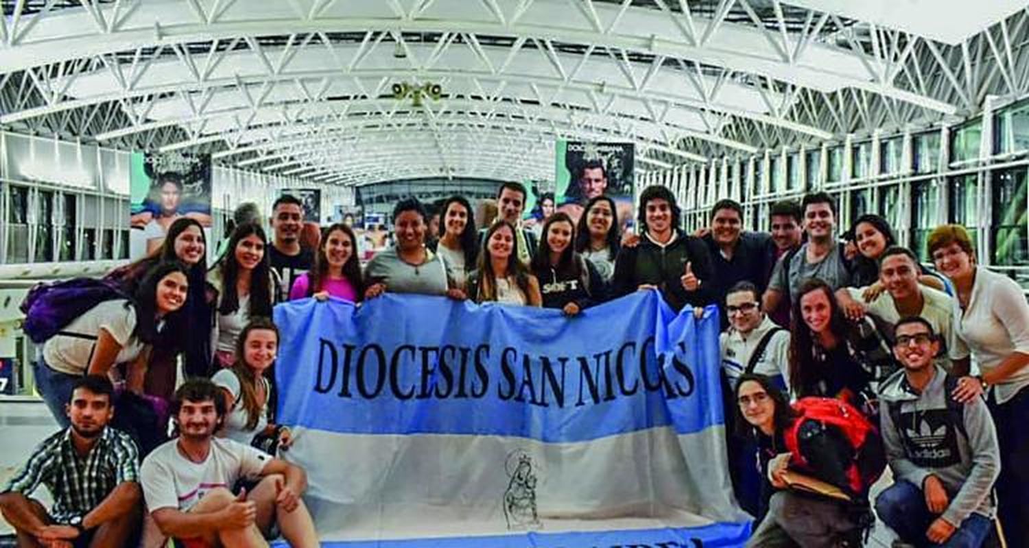 Sampedrinos en la Jornada Mundial de la Juventud con el Papa Francisco